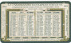 1911 Assurances Generales Sur La Vie, Paris, General Life Insurance, - Vintage Old Pocket Calendar - Kleinformat : 1901-20