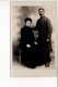 Carte Photo - Portrait D'un Couple Dont Un Militaire 23 Au Col  (photographe "Dora ") - Fotografie