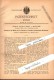 Original Patent - G.Th. Beilby In Mid Calder / Mid Cauder , 1884 , Apparatus For Thermometric Determination , Scotland ! - West Lothian