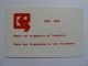 BELGIUM - Alcatel - Test Card For RTT In Red - 2 Or 3 Known - Extremely RARE - Dienst & Test