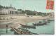 1690 - ARCACHON - VUE DE LA PLAGE & CASINO  ( Animées + Timbre Au Dos: ARCACHON LA MAIRIE ET LE MARCHE ) - Arcachon