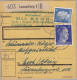 Luxemburg 1943-09-07 Luxemburg 1 Paketkarte Nach Esch - 1940-1944 Duitse Bezetting