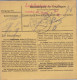 Luxemburg 1943-09-07 Luxemburg 1 Paketkarte Nach Esch - 1940-1944 Duitse Bezetting