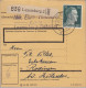 Luxemburg 1943-01-18 Luxemburg 1 Paketkarte Nach Rodingen - 1940-1944 Occupation Allemande