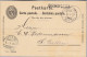 Heimat TG BISCHOFSZELL Bahnwagenvermerk 1899-09-21 Ambulant Nr33/L27 Postkarte Nach St Gallen - Railway