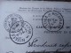 Carte Postale De Service Ministère Des Chemins De Fer OBL Bruxelles,Roeselart,Nivelles 5,6 Et 07/08/1926 Vers Bourlers - Ambulants