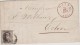 Belgique Lettre N°3 De GAND 10/8/1851 Vers EECLOO Timbre 4 Marges+voisin "ogenvrije"  TTB - 1849-1850 Medaillen (3/5)