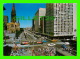 MELBOURNE, VICTORIA - THE CORNER OF SWANSTON STREET & COLLINS STREET LOOKING TO ST PAUL'S CATHEDRAL - Melbourne