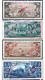 1, 5, 10 & 20 Pesos MUESTRA, 1986-87 Issue, Really Mint UNC Condition, CUBA - Cuba