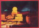 162696 / GIZA - NIGHT , PYRAMID OF KHEPHREN AND THE SPHINX - Egypt Egypte Agypten Egitto Egipto - Sphinx