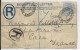GB - 1883 - ENVELOPPE ENTIER POSTAL RECOMMANDEE De EASTCHEAP Pour CAEN (CALVADOS) Avec AMBULANTS CALAIS - PARIS - CAE - Cartas & Documentos