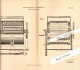 Original Patent - Julius Szczesny In Ludwigslust I. Mecklenburg , 1883 , Waschmaschine , Wäscherei !!! - Ludwigslust