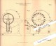 Original Patent - Julius Szczesny In Ludwigslust I. Mecklenburg , 1883 , Waschmaschine , Wäscherei !!! - Ludwigslust