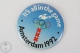 Barcelona 1992 Olympic Games, Amsterdam: It´s All In The Game - Large Badge - 7.5 Cm - Juegos Olímpicos