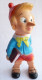 FIGURINE  POUET DISNEY - PINOCCHIO - RUBBERTOYS 196? Tête Articulée - Disney