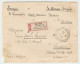 1902. Reg. Cover From Berdyansk To Austria. Three 10k Stamps Attached. - Briefe U. Dokumente