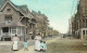 BOULEVARD DE DUNKERQUE Te DE PANNE - ANIMATION ANIME Circulée 1909 Verzonden AQUA PHOTO   2641 - De Panne