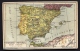 CPA ANCIENNE- FRANCE- CARTE GÉOGRAPHIQUE- ESPAGNE ET PORTUGAL- N° 14 - 2 SCANS - Carte Geografiche
