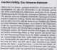 Helbig Krimi Das Schwarze Kabinett 2014 Neu ** 20€ Philatelistische Kriminalroman New Philatelic History Book Of Germany - Allemand