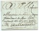 MARQUE POSTALE  DEBOURSE  DE MONTPELLIER HERAULT / CETTE POUR MONTPELLIER PUIS CETTE /  1787 - 1701-1800: Precursors XVIII