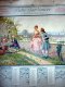 CALENDRIER DE 1903 BELLE JARDINIERE4 TRIMESTRE + SON PRESENTOIR - Groot Formaat: ...-1900