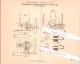 Original Patent - Arthur Roessiger In Kosten / Koscian , Posen , 1902 , Sicherheitsvorrichtung  !!! - Posen