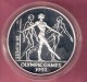 SEYCHELLES 25 RUPEES 1993  OLYMPIC GAMES 1992 SILVER PROOF FREE DANCING - Seychelles