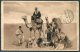 1917 Egypt Camel Postcard Alexandria Cairo TPO Cairo Port Said VV - Catford London GB - 1915-1921 British Protectorate