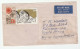 1988 INDIA COVER To SOUTH AFRICA  Air Mail COVER 1.50 Times Newspaper 5.00 Solar Energy  Stamps Airmail Label - Storia Postale