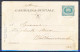 San Marino Storia Postale 1877 Cartolina Affrancata Con N. 1 C. 5 Verde - Lettres & Documents