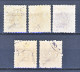 San Marino Tasse Per VAGLIA 1924 Serietta N. 1 - 5 Usati Firma Biondi (n. 4 Firma Fiocchi) - Segnatasse