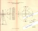 Original Patent - F. Fleiss In Schelecken B. Laukischken I. Ostpreussen , 1882 , Windmotor , Saranskoje , Scholochowo !! - Ostpreussen