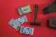 BAKELITE Rasoir De Voyage Hand Razor Shaving Kit SPAIN - Cajas/Cofres