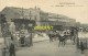 Cpa 35 St Malo, La Gare, Cour De L'Arrivée, Superbes Attelages, Vieux Tacot à Gauche.... - Saint Malo