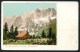 Seissera-Hütte Mit Montaccio, LITHO, Seisera,Saisera, Montasio, Julische Alpen,vor 1905 - Altri & Non Classificati