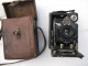 Ancien Appareil Photo Avec Son étui En Cuir épais - Cameras