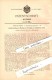 Original Patent - Anton Pieper In Schmallenberg I.W. , 1901 ,  Herstellung Von Vulkanisiertem Asphalt , Straßenbau !!! - Schmallenberg