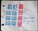 CHINA CHINE 1952.12.20   SHANGHAI DOCUMENT WITH  REVENUE STAMPS 10YUAN X8, 1000YUAN X4 - Cartas & Documentos