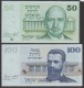 ISRAEL    2  BANKNOTES     VF ++  Ref  607 - Israel