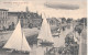 BROMBERG Blick Auf Die Brahe Luftschiff Zeppelin Segel Boot Frachtkahn Bydgoszcz Gelaufen 1.4.1914 Datiert - Westpreussen