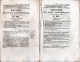 Eure Et Loir, 6 Recueils Des Actes Administratifs Année 1830. Recrutement, Armement, Conseil De Révision, Police. - Décrets & Lois