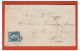 ## FRANCE ## LETTRE DE BORDEAUX POUR PARIS 1854 ## AFFRANch. A 25CMES N°15 ## - 1849-1876: Période Classique