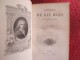 HISTOIRE DE GI BLAS DE SANTILLANE PAR LE SAGE 1868- PRIS FURNE - Antes De 18avo Siglo