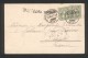 Suisse - Cachet Ambulant Du 18 Aôût 1902 Sur 2 Timbres 5c Vert - Griffe Linéaire De Vallorbe - Poste Ferroviaire