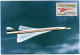 AFARS ET ISSAS CARTE MAXIMUM DU PA 60 CONCORDE OBLITERATION DJIBOUTI 27-9-1969 - Brieven En Documenten