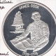LIBERIA 5 DOLLARS 1999 SILVER PROOF CAPTAIN COOK KM572 - Liberia