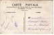 CPA 1284 - Carte Brodée - Panier & Fleurs - Sainte - Cécile - Ricamate