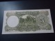 1936 CENTRAL BANK OF CHINA RARE 5 YUAN  * % 100 Original * ( P 213a ) - UNC - - Chine