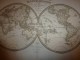 1831 MAPPE-MONDE Dressée Par Lapie 1er Géographe Du Roi,  Gravure Lallemand ,  Chez Eymery Fruger & Cie - Cartes Géographiques