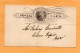 United States 1898 Card Mailed - ...-1900